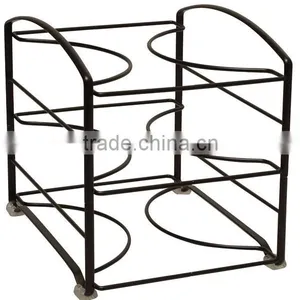 3 Tiers Metal Kithen Wrap Organizer Rack thumbnail-2