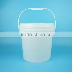 8.5L Bucekt With Plastic Handle, Plastic Water Pail With Spout and Lid thumbnail-2