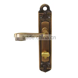 TRI-CIRCLE Zinc Alloy Double Sided Door Handle Lock, Handle Door Lock Set thumbnail-3