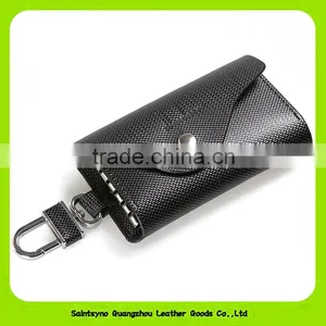 Best Quality Genuine Leather Keychain Holder Wallet Key Wallet 16116 thumbnail-1