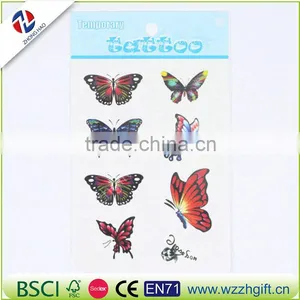 DIY Animal Waterproof Temporary Tattoo Stickers For Girls And Man thumbnail-6