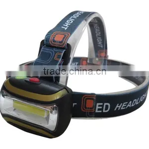 4 + 3 LED Plastic Headlamp Traillight Camping Light Head Torch Fishing Hiking Light thumbnail-1