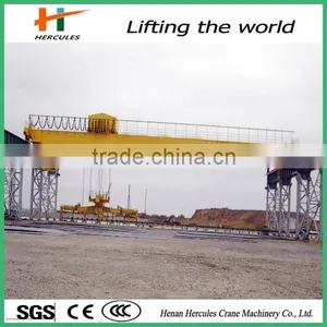 High Performance LH Model 20T Control Double Girder Overhead Crane thumbnail-6