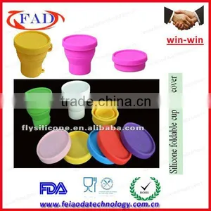 Popular Convenient Folding Cup Silicon for Drink thumbnail-1