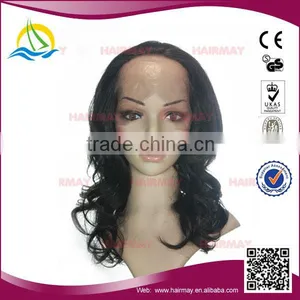 Quality Guaranteed Synthetic Woman Toupee Wig Full Lace Toupee thumbnail-1
