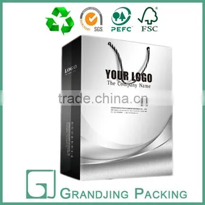 Custom Logo Printing High Quality Recycled Paper Bag thumbnail-1