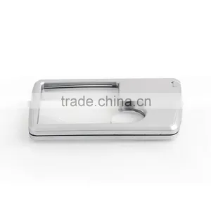 Bijia 2015 High Quality Mini Card Shape Glass Reading Magnifier 3X 6X Magnifier With Led Light thumbnail-4