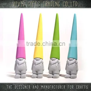 Wholesale Cute 3d Dwarf Shape Custom Ceramic Garden Decoration thumbnail-1