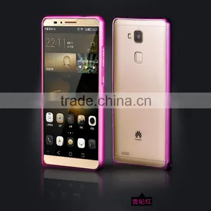 Metal Bumper Aluminum Phone Case for Huawei Y635 Smart Cover Case for Huawei Ascend Mate 7 thumbnail-3