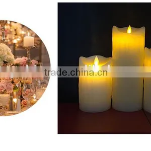 Real Paraffin Wax Flickering LED Flameless Candle, LED Candle Light, Led Candle Bulb thumbnail-2