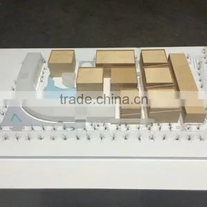 1/1000 Scale Wood Model of Architecture Desing Planning thumbnail-1