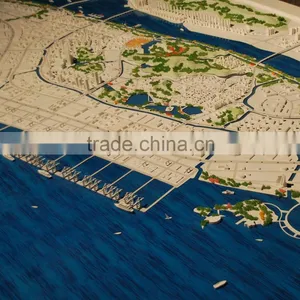 1000 Scale 3D Acrylic Urban Plan Architectural Model Maker thumbnail-1