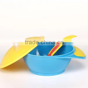 Wholesale Baby Products Baby Tableware With Spoon Bpa Free thumbnail-5