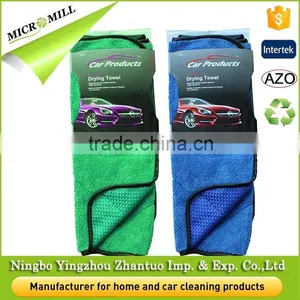 Double Side Plush Waffle Cloth Fast Window Waxing and Polishing Cloth for Detailing Smooth Car Paint thumbnail-3