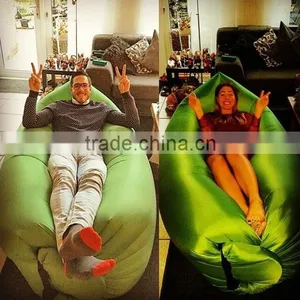 Hot-selling Hangout Inflatable Sleeping Bag/ Inflatable Sleeping Sofa thumbnail-2