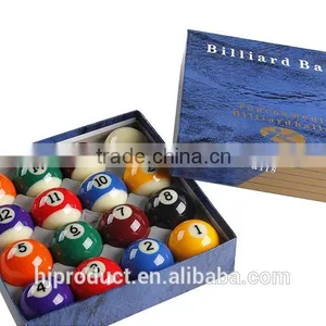 High Quality 52.5mm 3A Crystal Pool Ball/ High Quality Resin/ Factory Promotion thumbnail-2
