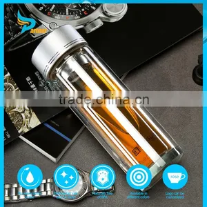 Custom Infuser Bpa Free Glass Water Tea Bottle thumbnail-2