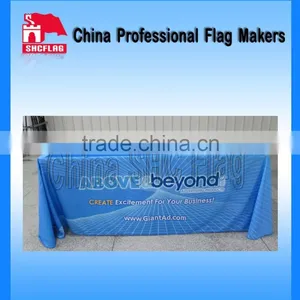Customized Design Printed Promotion Event Show 6ft/8ft Table Covers thumbnail-2