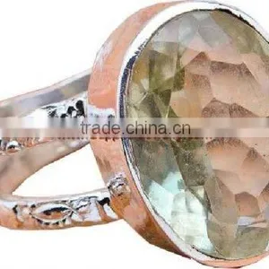 Stunning Gemstone Rainbow Moonstone Jewelry Ring Supplier Sterling Jewellery Indian Rings thumbnail-1
