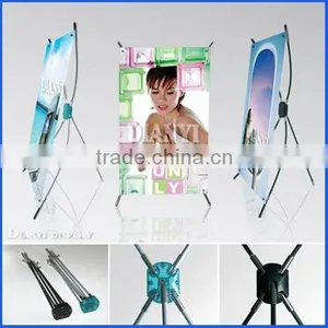 PVC Graphic Printing Mini X Banner Display Advertising Banner Stand thumbnail-1