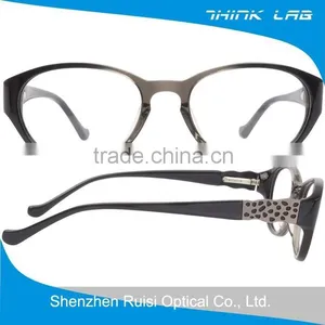 Latest Model Spectacle Frame Women Acetate Optical Frames Wholesale thumbnail-1