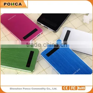 China Innovation Products OEM Colorful Ultra Thin Lcd Display Smartphone Universal Portable 4000mah Power Bank thumbnail-1