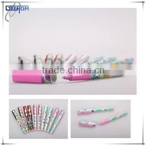 School Supplies Cheap Cartoon Printed Plastic Ballpoint Pen thumbnail-4