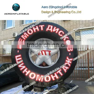 Inflatable Advertising Black Tyre thumbnail-1