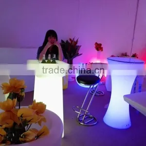 Color Change Cocktail Plastic Bar Table thumbnail-1