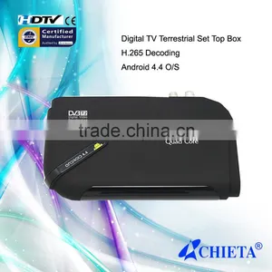 2016 Chieta New Style H.265 Terrestrial DVB-T2 Set Top Box With Android System thumbnail-1