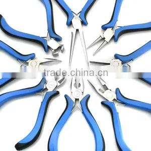 Jewelry Making Tools Kit With Zipper Case Mini Precision Pliers Tools Set For Jewelry Beading Wire Cutting Craft thumbnail-5
