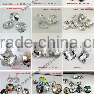 New Arrival OEM Quality Rhinestone Fashion Button Wholesale thumbnail-1