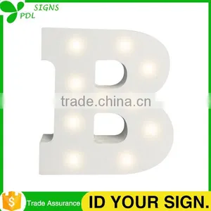 MDF Letters Alphabet Words In Led Lights thumbnail-3