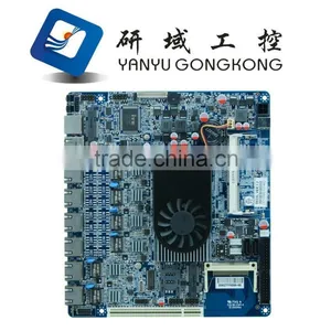 ATOM D525 Dual-core 6 Gigabit Ethernet Board ROS Motherboard thumbnail-2