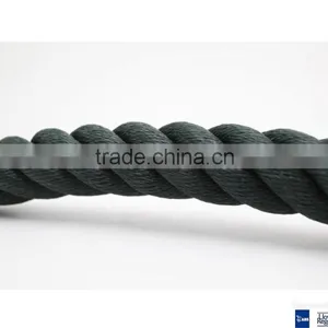 3 Strand Black PE Rope thumbnail-1