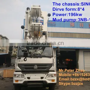 Hot Selling in Oversea Market!! BZC600BZY Truck Mounted Drilling Rig thumbnail-2