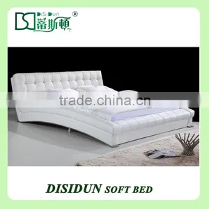 NEW Modern Platform Sofa King Size Bed Designs DS-1018B thumbnail-1