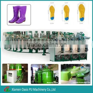 High-tech PU Rain Boot Injection Moulding Machine thumbnail-1