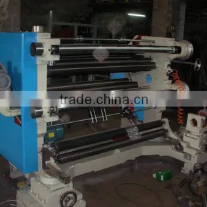 Vertical Type PE PET BOPP PVC FILM ROLL SLITTING MACHINE thumbnail-3