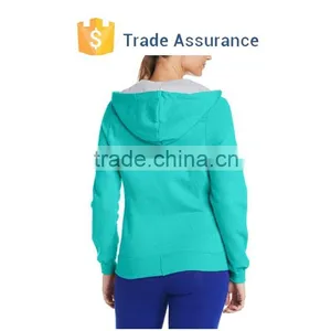 Women's Full Zip Eco Fleece Hoodie Jacket thumbnail-4