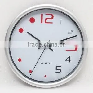 2016 Hot Selling White Red Words Round Wall Clock Dia.20cm $1.0 thumbnail-1
