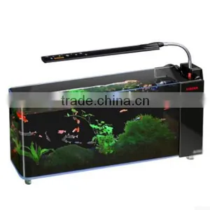 Fashion New Arrive Crystal Aquarium Tank Fish With LED Light of Mini Size thumbnail-1