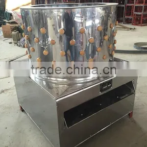 Wholesales Poultry Feather in Cleaning Machine Poultry Plucking Machine MJ-65 Chicken Plucker for Sale thumbnail-2