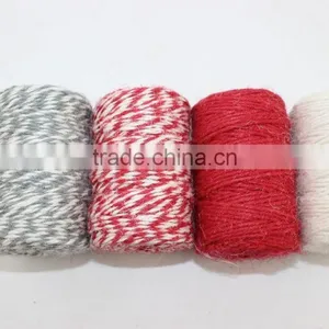 Double Colored and Colorful Jute Twine for Gift Packing Cooking Party Wedding Decorating and DIY thumbnail-3