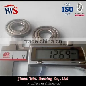 Laptop Motherboard Fan Bearing 12.7x28.575x6.35 Full Stainless Steel Bearing SR8 thumbnail-3