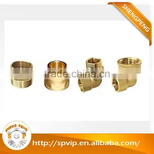 Extruded Metal CNC Turned Machining Brass Lighting Parts thumbnail-1