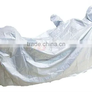 Universal Cover Large Rain Cover Waterproof & Dust-proof Silver Color for Motorcycle thumbnail-1