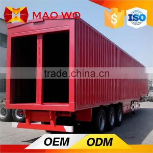 6x4 Tow Truck Bulk Cargo Transportion Van Semi Trailer thumbnail-3