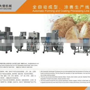 Automatic Burger Patty Meat Maker/ Pie Process Line--Jinan DaYi Machinery thumbnail-1