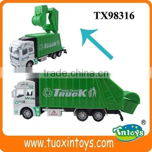 Toy Plastic Garbage Can, Toy Garbage Trucks, Garbage Toy Truck thumbnail-1